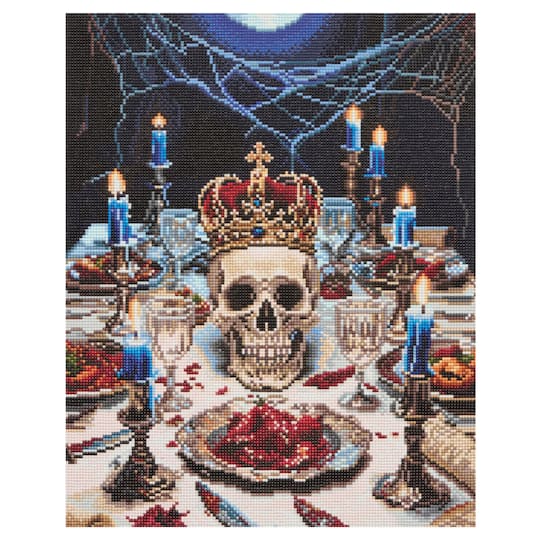 16" x 20" Haunted Dinner Party Diamond Art Kit by Make Market®